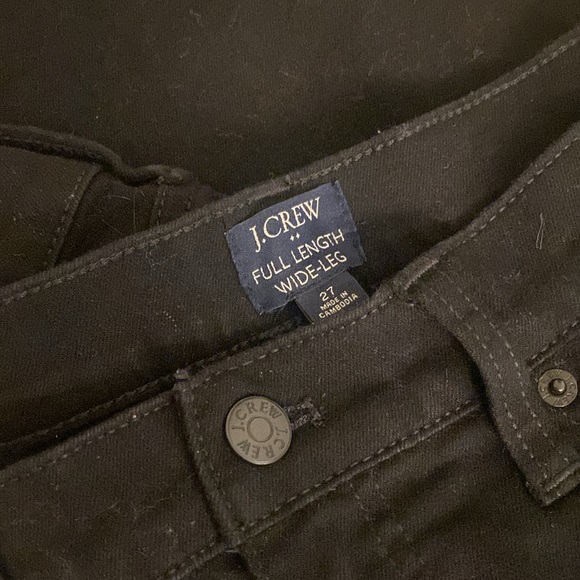 JCrew factory Wide Leg denim - Picture 2 of 4